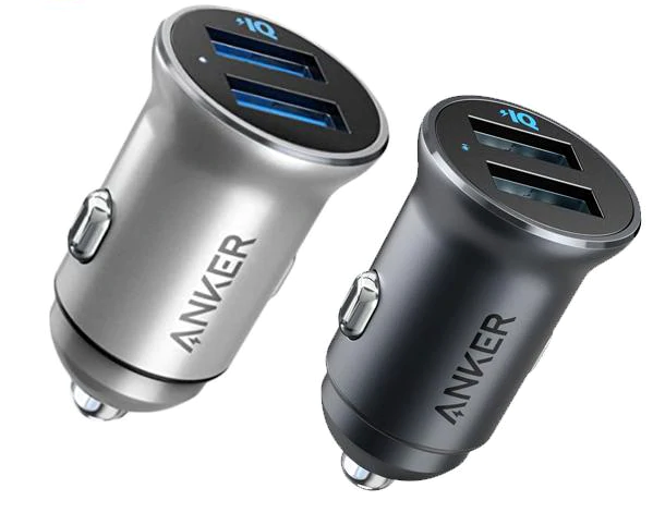 ANKER ULTRA-COMPACT CAR CHARGER 24W - Asia Mobile Phone